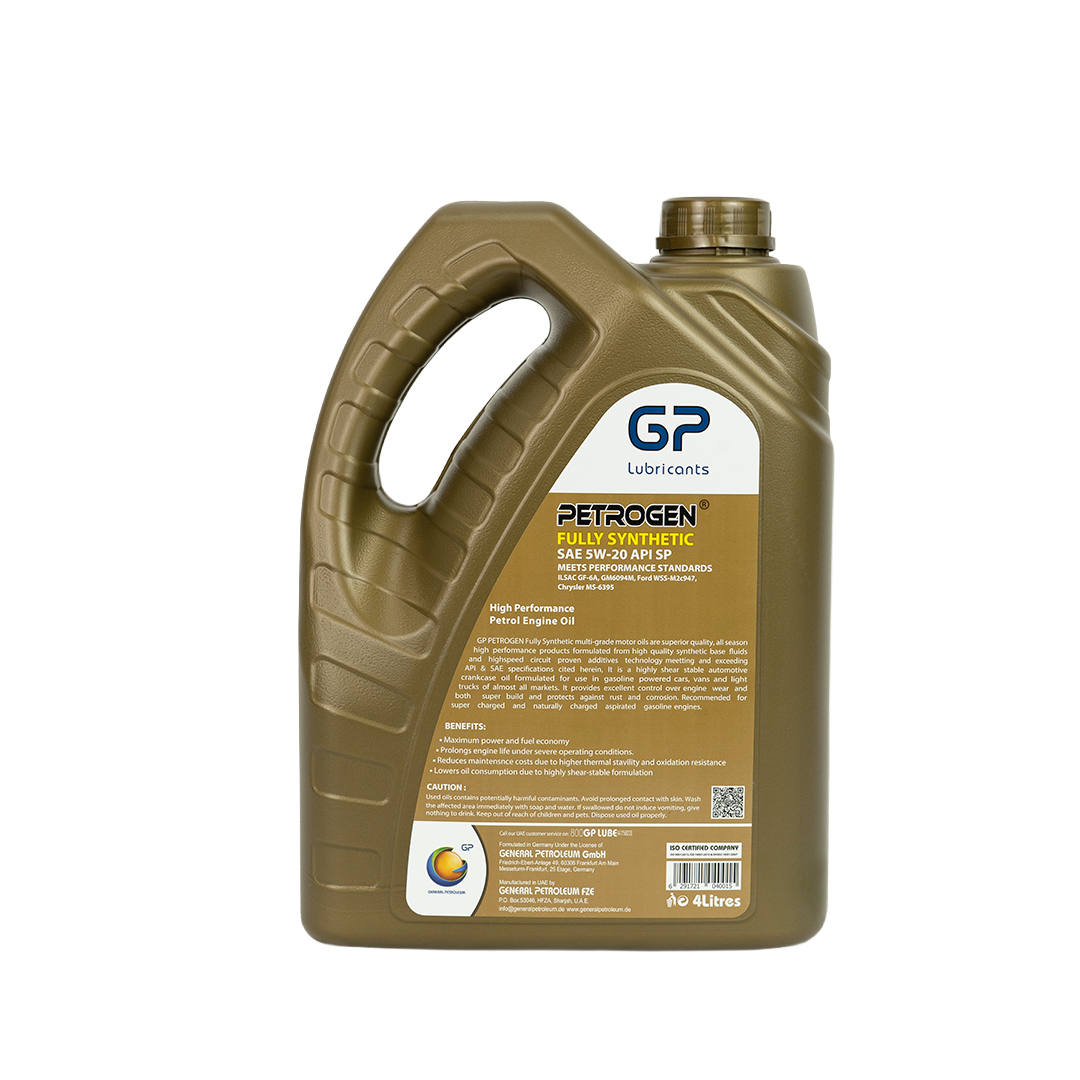 GP PETROGEN SYNTHETIC SAE 5W20 4L